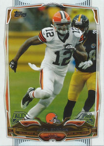 Josh Gordon 2014 Topps #220 football card