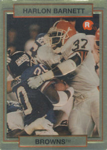 Harlon Bennett Rookie Update 1990 Action Packed #47 football card