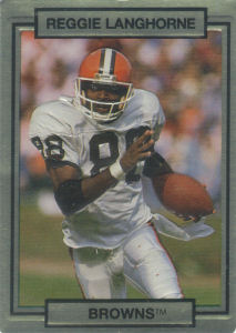 Reggie Langhorne 1990 Action Packed #44 football card