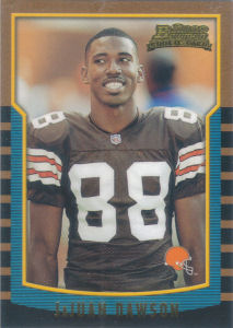 JaJuan Dawson Rookie 2000 Bowman #240 football card