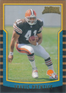 Travis Prentice Rookie 2000 Bowman #185 football card