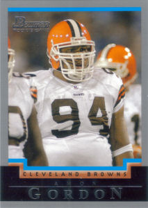 Amon Gordon Rookie 2004 Bowman #149 football card