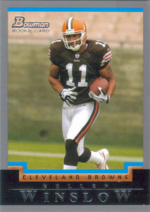 Kellen Winslow Rookie 2004 Bowman #200 football card