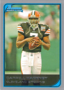 Darrell Hackney Rookie 2006 Bowman #269 football card