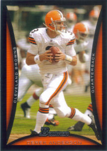 Derek Anderson 2008 Bowman #12 football card