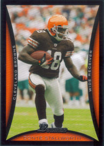 Donte Stallworth 2008 Bowman #94 football card