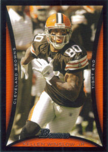 Kellen Winslow Jr. 2008 Bowman #101 football card