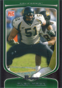 Alex Mack Rookie 2009 Bowman #141 football card