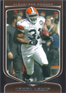 Jamal Lewis 2009 Bowman #48 football card