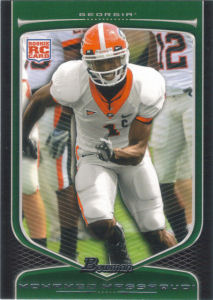 Mohamed Massaquoi Rookie 2009 Bowman #177 football card