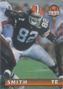 Irv Smith 1999 Giant Eagle #11 football card