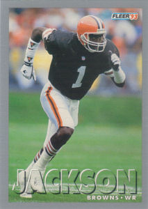 Michael Jackson 1993 Fleer #4 football card