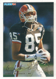 Derrick Alexander Rookie Exchange 1994 Fleer #1 of 12 football card