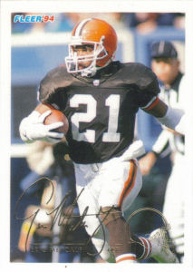 Eric Metcalf 1994 Fleer #100 football card