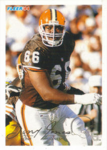 Tony Jones 1994 Fleer #98 football card