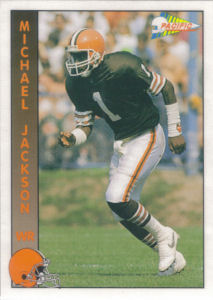 Michael Jackson 1992 Pacific #375 football card