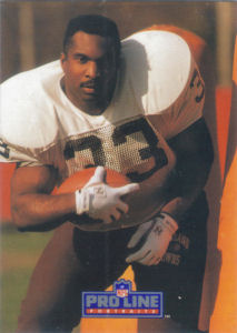 Leroy Hoard 1991 Pro Line Portraits #62 football card