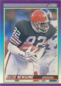 Ozzie Newsome 1990 Score #443 football card