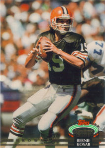 Bernie Kosar 1992 Topps Stadium Club #672 football card