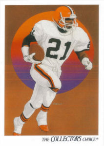 Eric Metcalf Team Checklist 1991 Upper Deck #76 football card